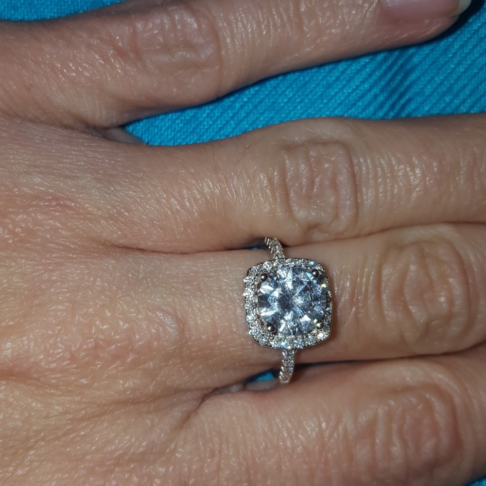 Swarovski Halo Ring Elements Size 6